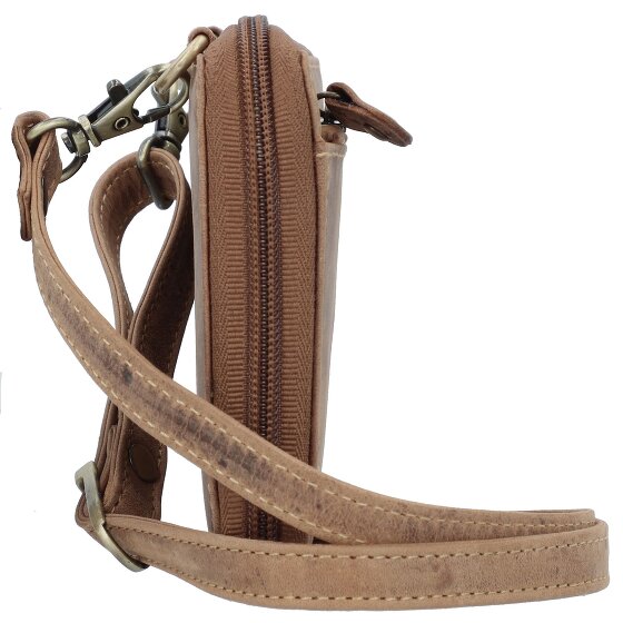Greenburry Vintage Kopertówka Ochrona RFID Skórzany 21 cm