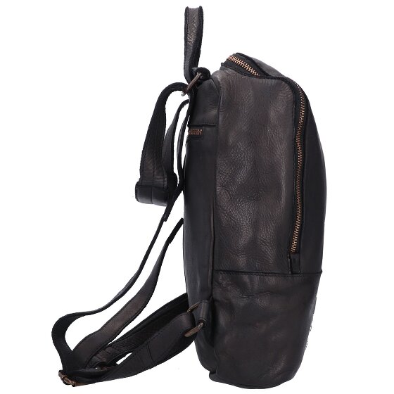 Harold's Skórzany plecak Submarine z przegrodą na laptopa 32 cm
