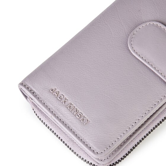 Jack Kinsky Livorno 1026 Portfel Ochrona RFID Skórzany 9.5 cm