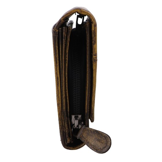 Greenburry Destressed Portfel Ochrona RFID Skórzany 13 cm