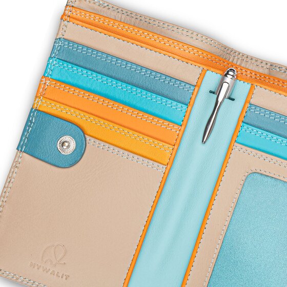 Mywalit Portfel Ochrona RFID Skórzany 8 cm