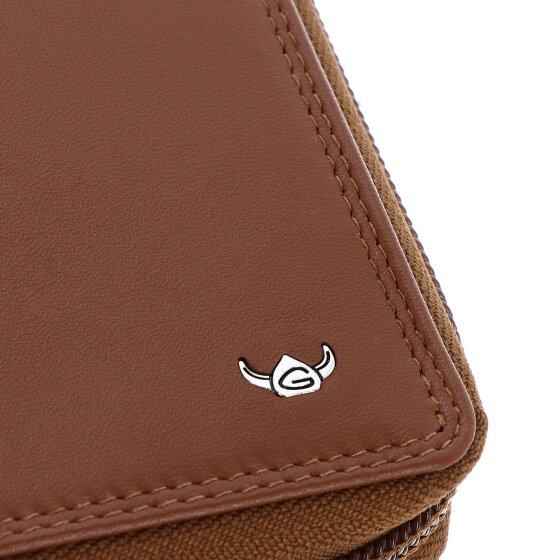 Golden Head Polo Portfel Ochrona RFID Skóra 12.5 cm