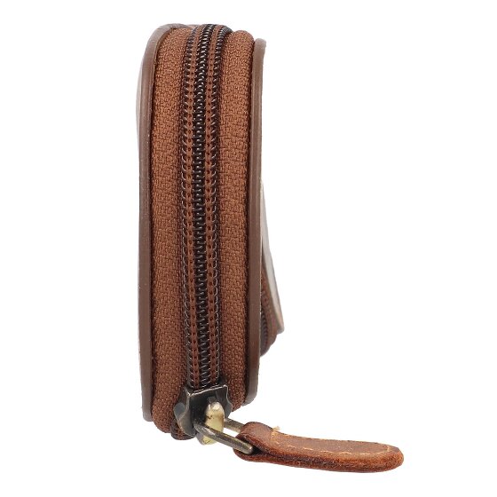 Greenburry Skórzane etui na okulary w stylu vintage 17 cm