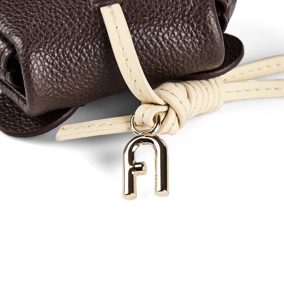 Furla Skórzana zawieszka do torby Bear, 8 cm