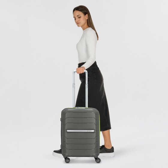 Samsonite Flux 4 kółka Walizka kabinowy 55 cm z plisą rozprężną