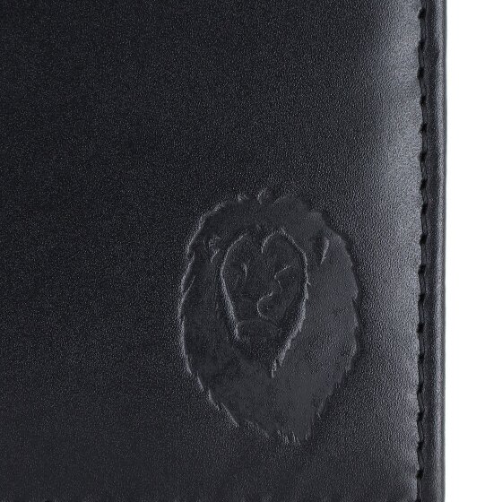 oxmox Leather Portfel Ochrona RFID Skóra 12 cm