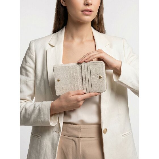 Lazarotti Bologna Leather Medium Zip-Around Wallet Leather 10 cm