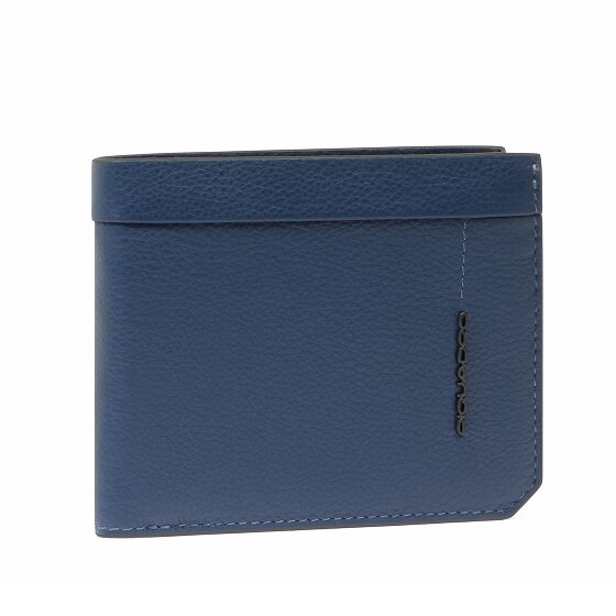 Piquadro Russel Portfel Ochrona RFID Skórzany 10.5 cm
