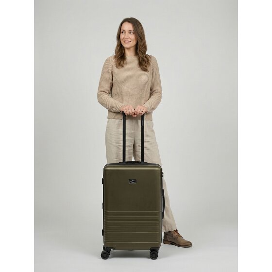camel active Hanoi 4 kółka Walizka M 65 cm z funkcją poszerzenia