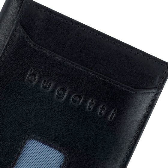bugatti Secure Slim Portfel Ochrona RFID Skórzany 8 cm