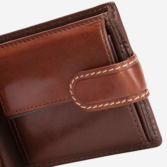 Jekyll & Hide Norwegian Portfel Ochrona RFID Skórzany 12 cm