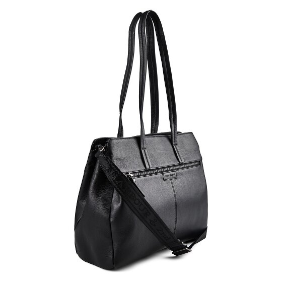 Harbour 2nd Just Pure Torba na ramię Skóra 38 cm Komora na laptopa