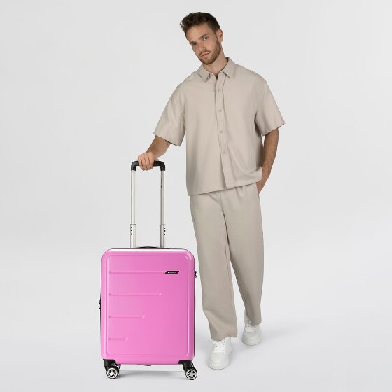 Gabol Future Plus 4 kółka Walizka kabinowy 55 cm z plisą rozprężną