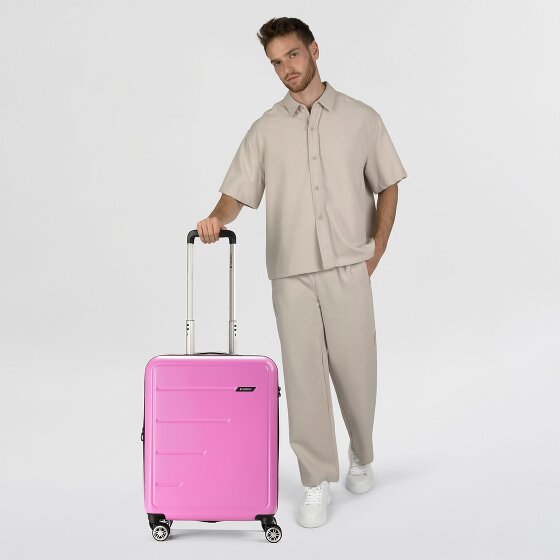 Gabol Future Plus 4 kółka Walizka kabinowy 55 cm z plisą rozprężną