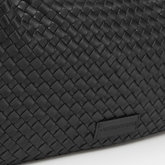 LES VISIONNAIRES Sadie Weave Torba na ramię Skórzany 37 cm