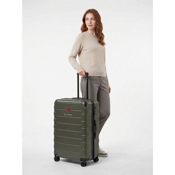 Tonino Lamborghini Milano 4 kółka Walizka L 72 cm z funkcją poszerzenia