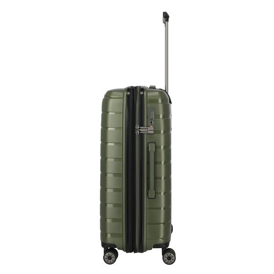 Travelite Air Base 4 kółka Walizka 67 cm z funkcją poszerzenia