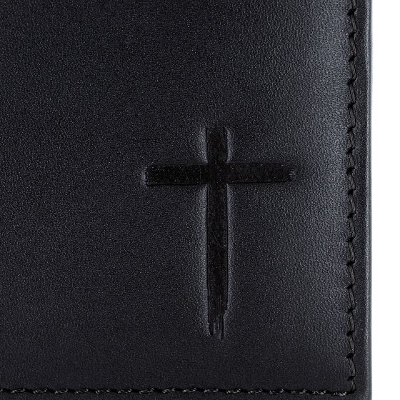 oxmox Leather Portfel Ochrona RFID Skóra 11 cm