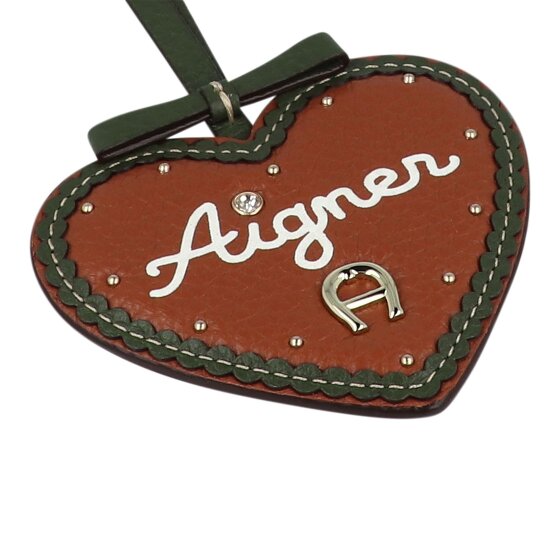 AIGNER Skórzana przywieszka do modnej torby 8 cm