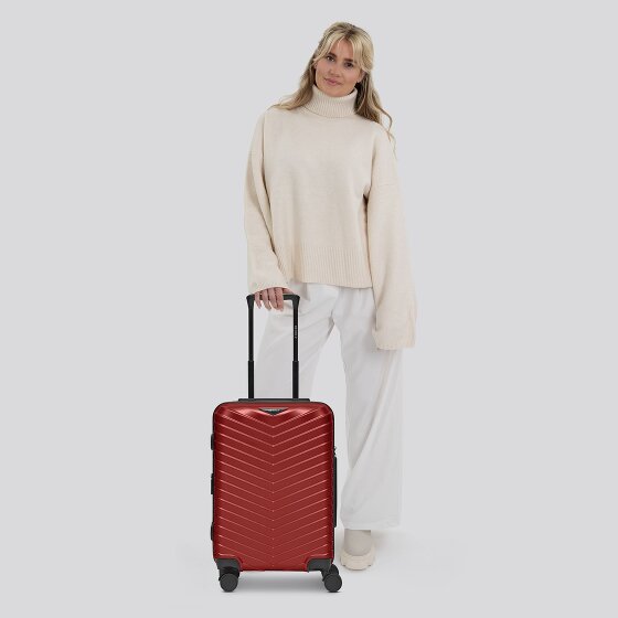 Redolz Essentials 18 4 kółka Walizka kabinowy 55 cm z plisą rozprężną