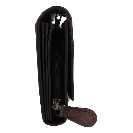 Greenburry Destressed Portfel Ochrona RFID Skórzany 18.5 cm