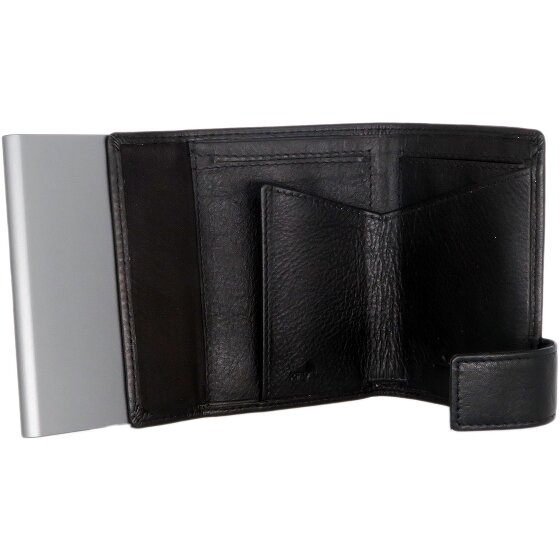 SecWal Etui na karty kredytowe SecWal 1 Skórzany portfel RFID 9 cm