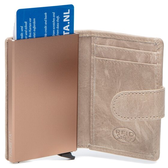 The Chesterfield Brand Prague Etui na karty kredytowe Ochrona RFID Skórzany 7 cm