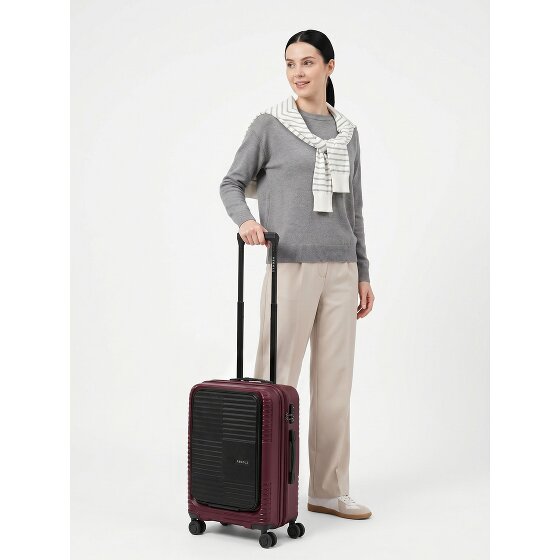 Redolz Essentials 17 2.0 4 kółka Walizka kabinowa 55 cm Komora na laptopa z funkcją poszerzenia
