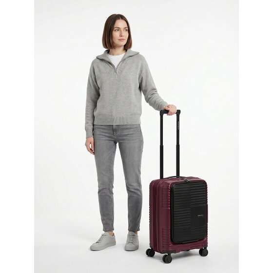 Redolz Essentials 17 2.0 4 kółka Walizka kabinowa 55 cm Komora na laptopa z funkcją poszerzenia