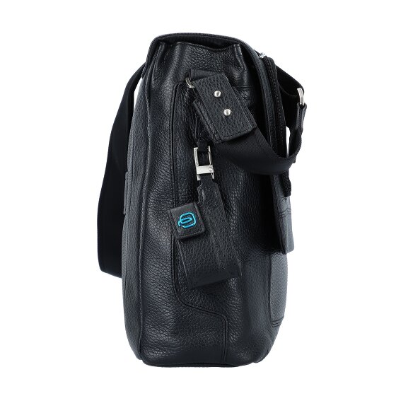 Piquadro Vibe Briefcase Messenger Skórzany 41 cm Komora na laptopa