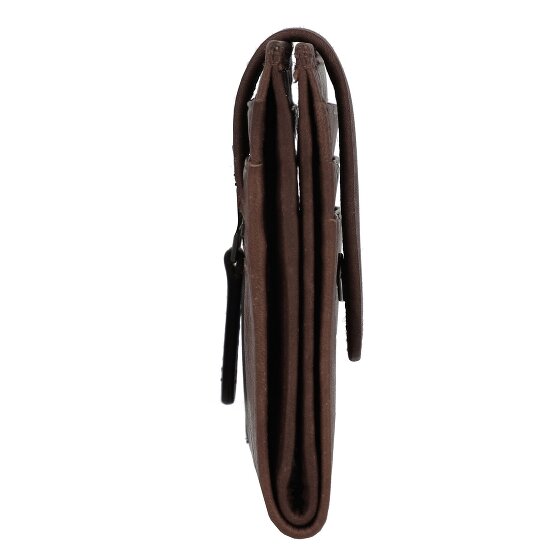 Jack Kinsky Aruba Portfel Ochrona RFID Skórzany 10 cm