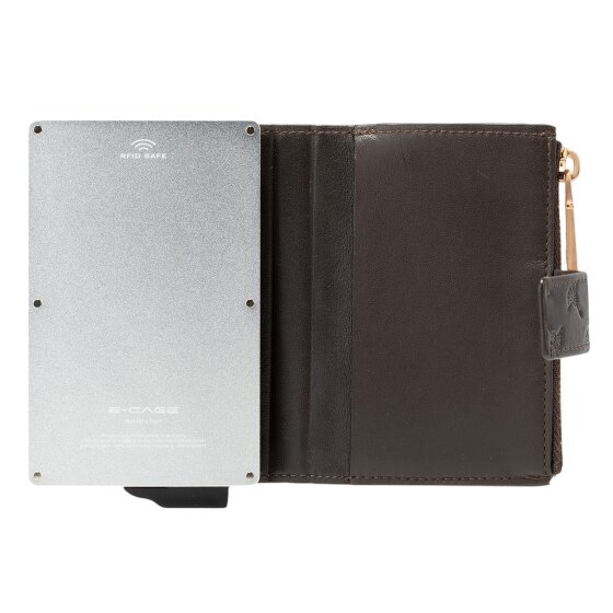 Joop! Leggero Stampa leggero stampa Etui na karty kredytowe Ochrona RFID Skórzany 7 cm