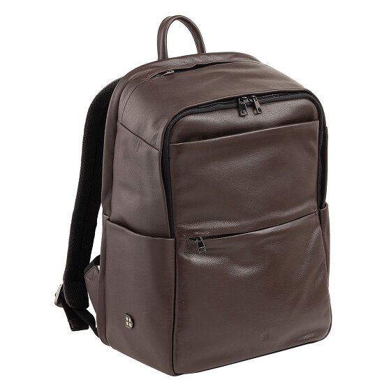 DuDu Sydney Plecak Skórzany 42 cm Komora na laptopa