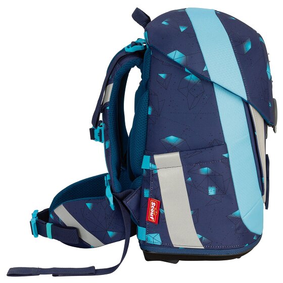 Scout Zestaw tornistra szkolnego Sunny II LED 4szt.