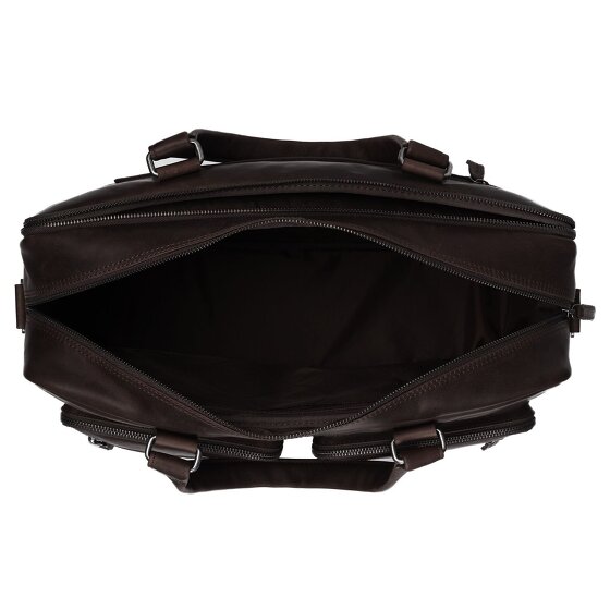 The Chesterfield Brand Wax Pull Up Teczka Skórzany 43 cm Komora na laptopa