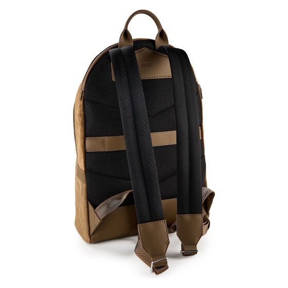 Boss New Crosstown Plecak Skórzany 43 cm Komora na laptopa