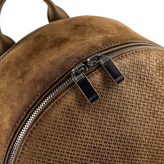 Boss New Crosstown Plecak Skórzany 43 cm Komora na laptopa