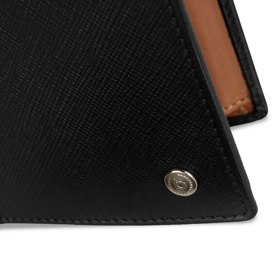 bugatti Roccia Portfel Ochrona RFID Skórzany 9 cm