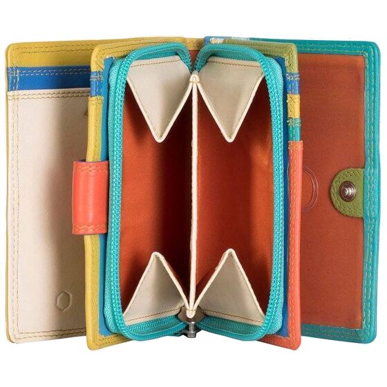 Jekyll & Hide Portfel karaibski RFID skórzany 12 cm