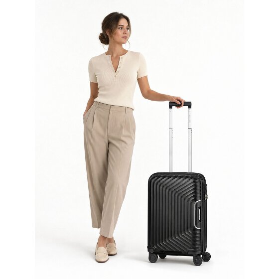 Redolz Essentials 01 4 kółka Walizka kabinowa 53 cm z funkcją poszerzenia