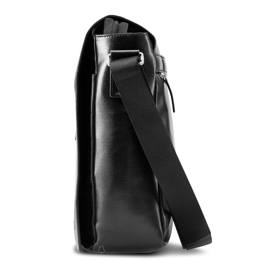 Jost Skagen Briefcase Messenger Skórzany 38 cm Komora na laptopa