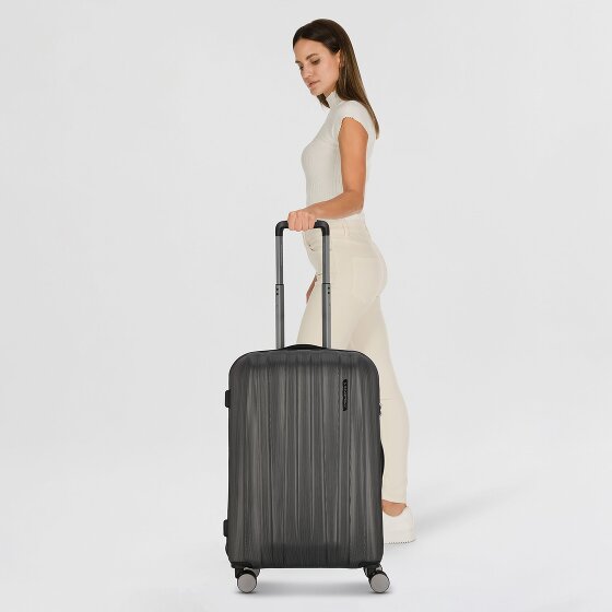 Polestream Moonrock 4 kółka Walizka 69 cm z plisą rozprężną