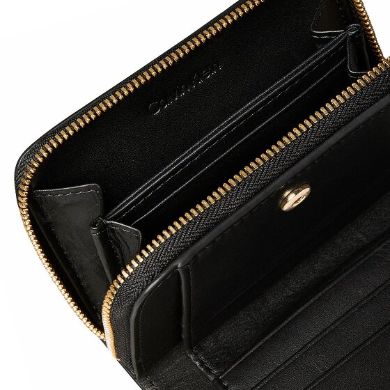 Calvin Klein CK Croc Portfel Skórzany 13 cm