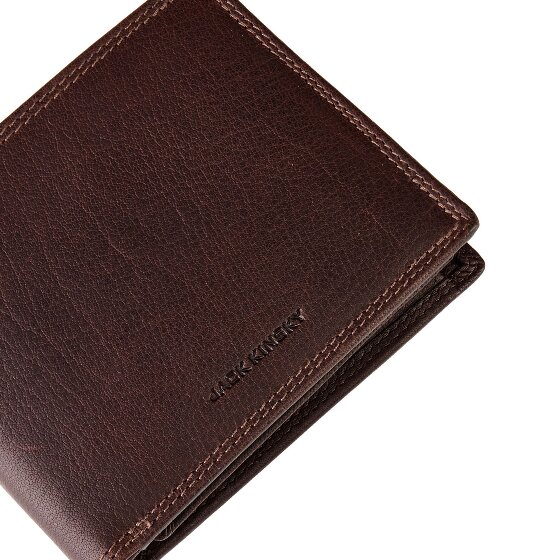 Jack Kinsky Porto 101 Portfel Ochrona RFID Skórzany 12.5 cm