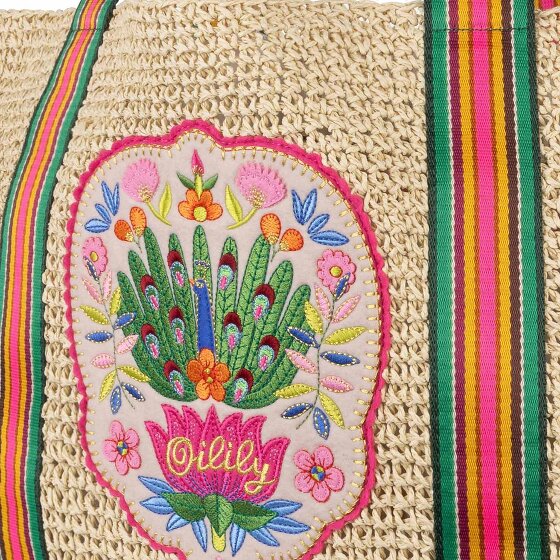 Oilily Straw Shopper Bag 49 cm