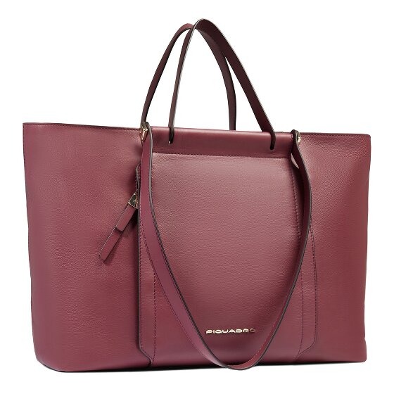 Piquadro Circle Shopper Bag Skórzany 38 cm Komora na laptopa