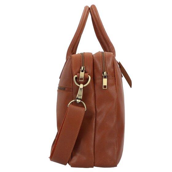 Burkely Vintage Taylor Briefcase Leather 40 cm Komora na laptopa