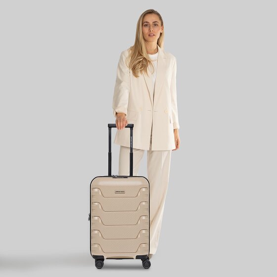 Smartbox Edition 01 4 kółka Walizka kabinowy 55 cm z plisą rozprężną