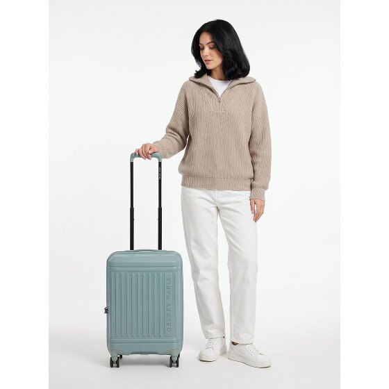 Delsey Paris Lutece 4 kółka Walizka kabinowa 55 cm z funkcją poszerzenia