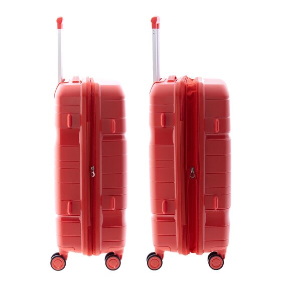 Gladiator 3800 4 kółka Walizka 67 cm z plisą rozprężną